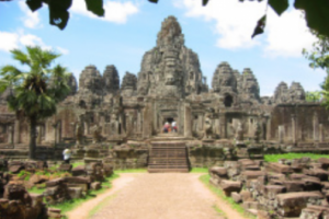 캄보디아 앙코르톰 바이욘 사원