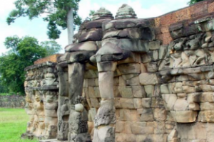 캄보디아 앙코르톰 코끼리 테라스